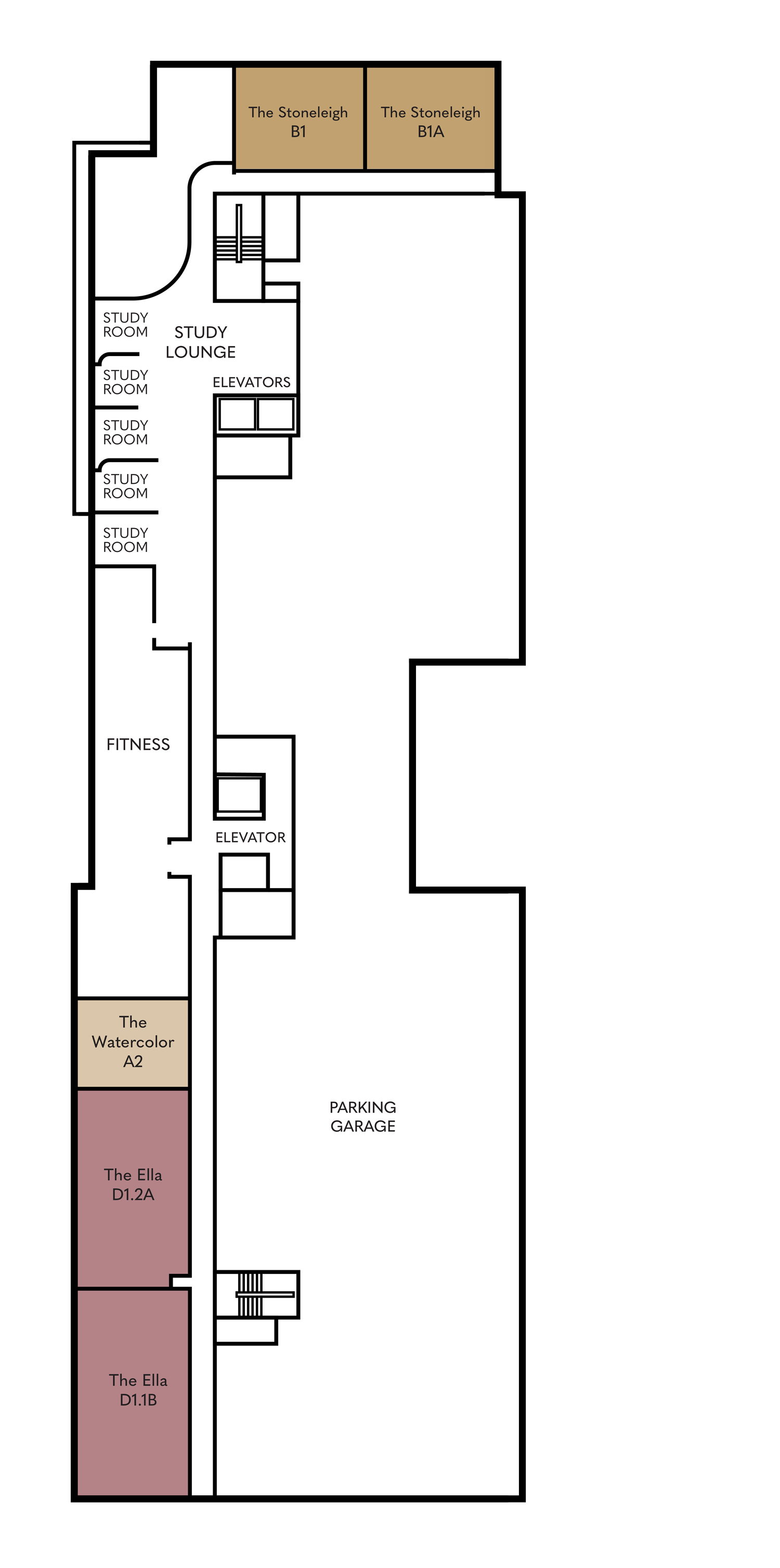 Sweetwater Floorplans | Find Your Student Apartment in Gainesville, FL