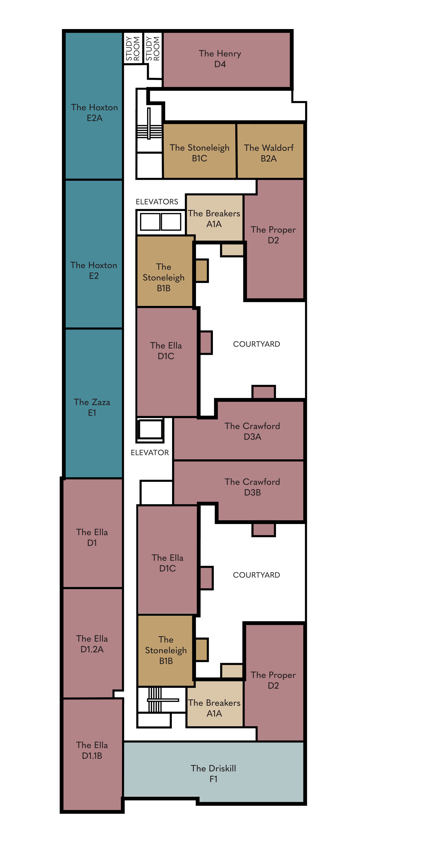 Sweetwater Floorplans | Find Your Student Apartment in Gainesville, FL